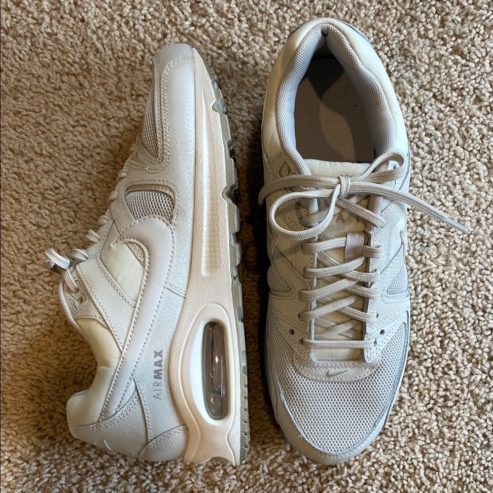Nike Air Max Women's Athletic Shoes - Cream